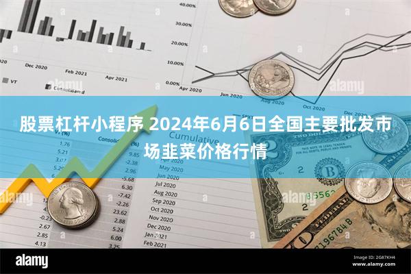 股票杠杆小程序 2024年6月6日全国主要批发市场韭菜价