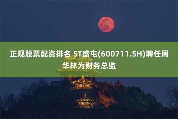 正规股票配资排名 ST盛屯(600711.SH)聘任周华林为财务总监