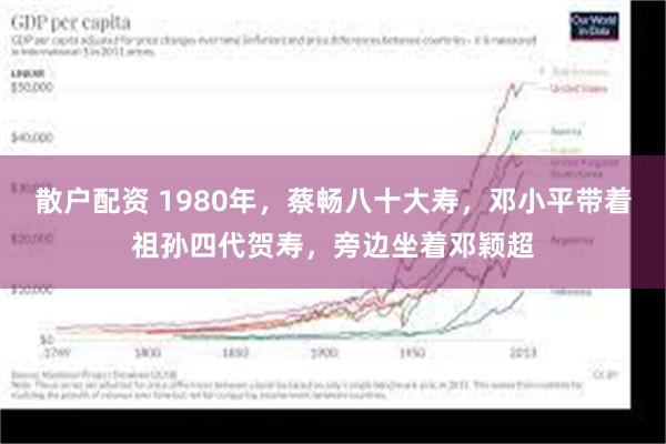 散户配资 1980年，蔡畅八十大寿，邓小平带着祖孙四代贺寿，旁边坐着邓颖超